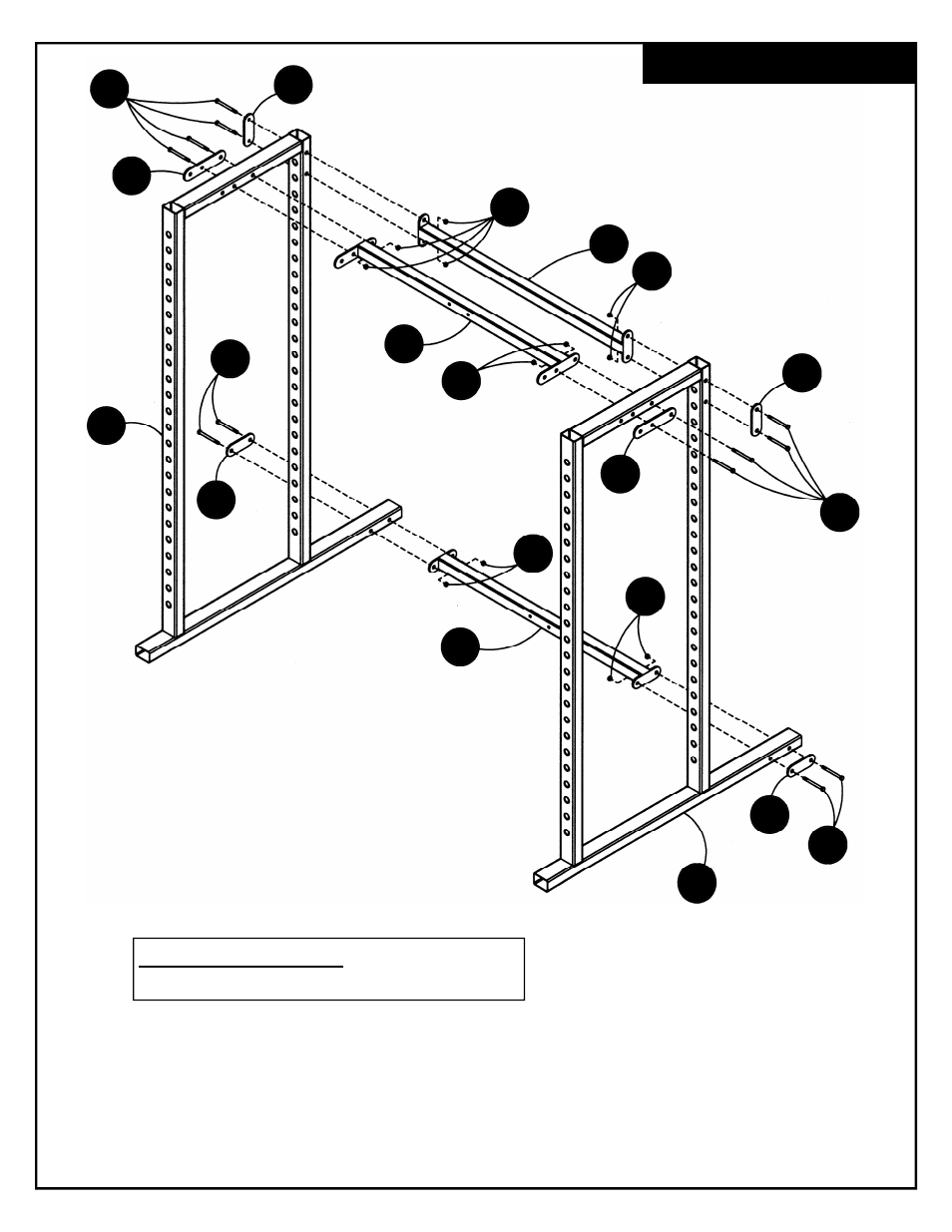 Deltech Fitness DF820LS- Squat Rack with Stack Loaded Lat Attachment User Manual | Page 5 / 20