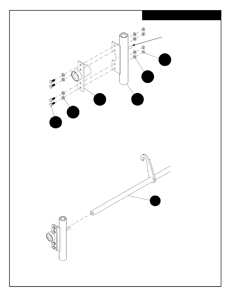 Deltech Fitness DF4900- Linear Bearing Smith Machine User Manual | Page 6 / 12