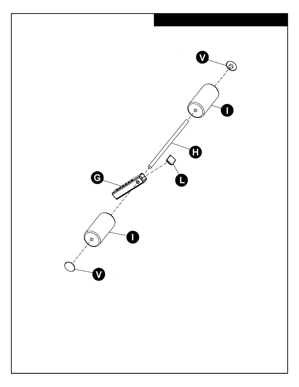 Leg hold-down assembly | Deltech Fitness DF406- 45 Degree Hyperextension Bench User Manual | Page 8 / 11