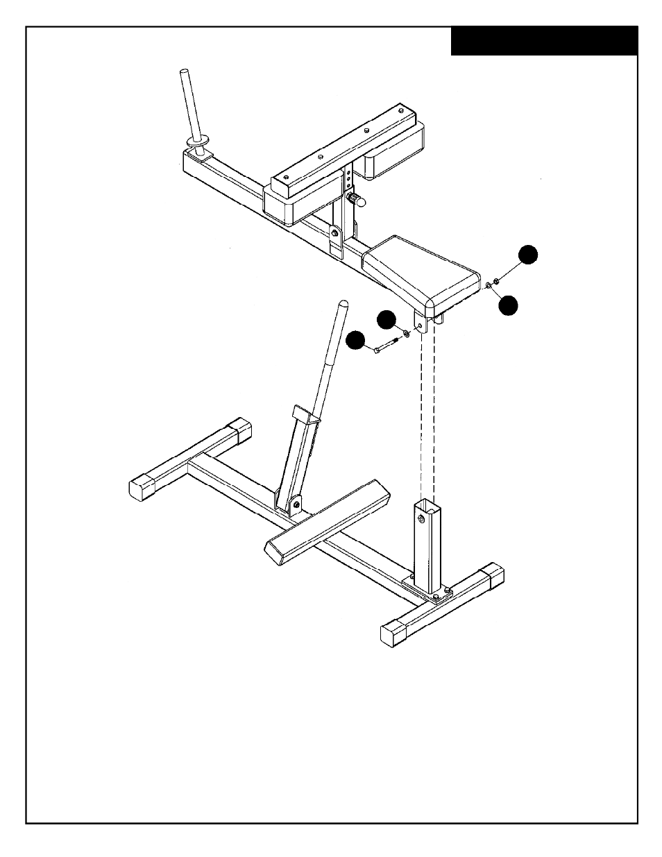 Final assembly | Deltech Fitness DF805- Seated Calf Machine User Manual | Page 9 / 12
