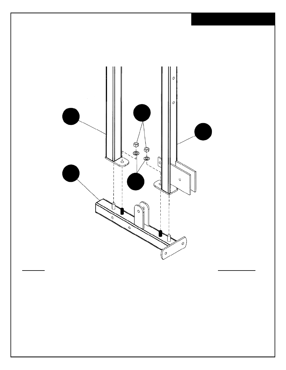 Fb s r g | Deltech Fitness DF838- Stack Loaded Lat Attachment User Manual | Page 5 / 16