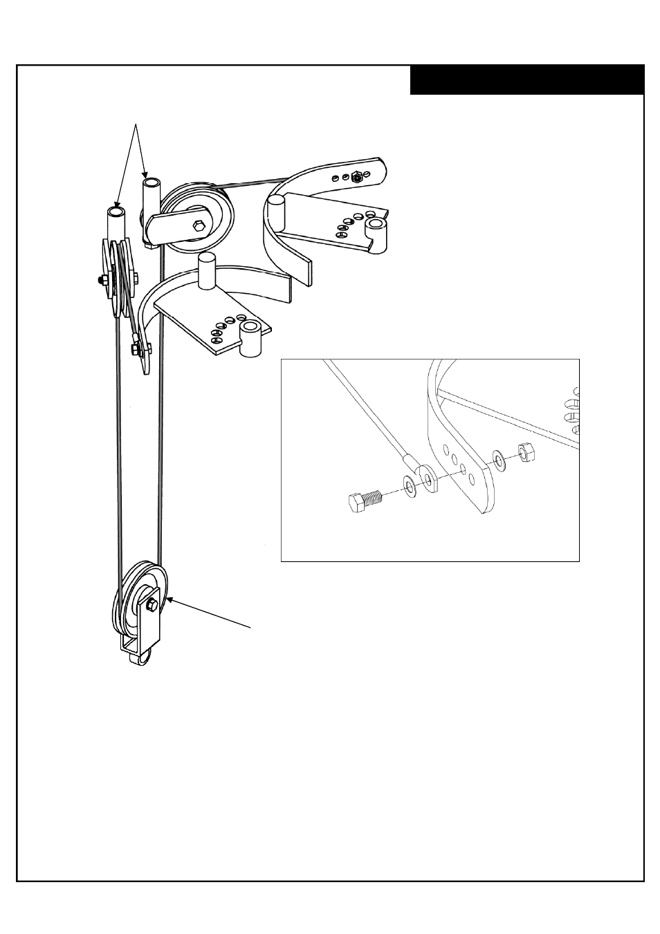 Cable installation | Deltech Fitness DF832- Pec Attachment User Manual | Page 10 / 14