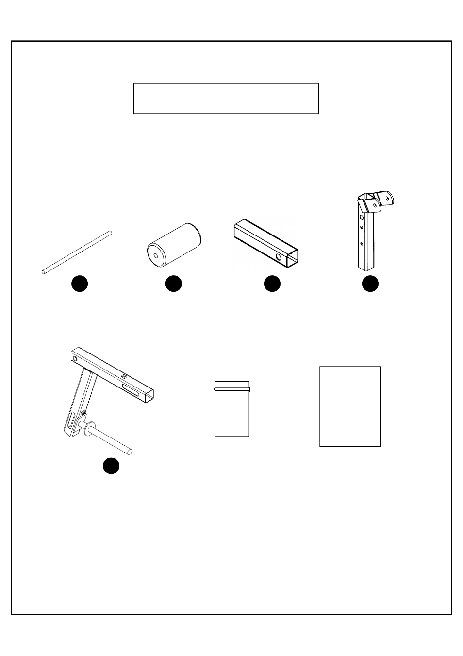 Box contents | Deltech Fitness DF106- Deluxe Leg Developer User Manual | Page 2 / 8