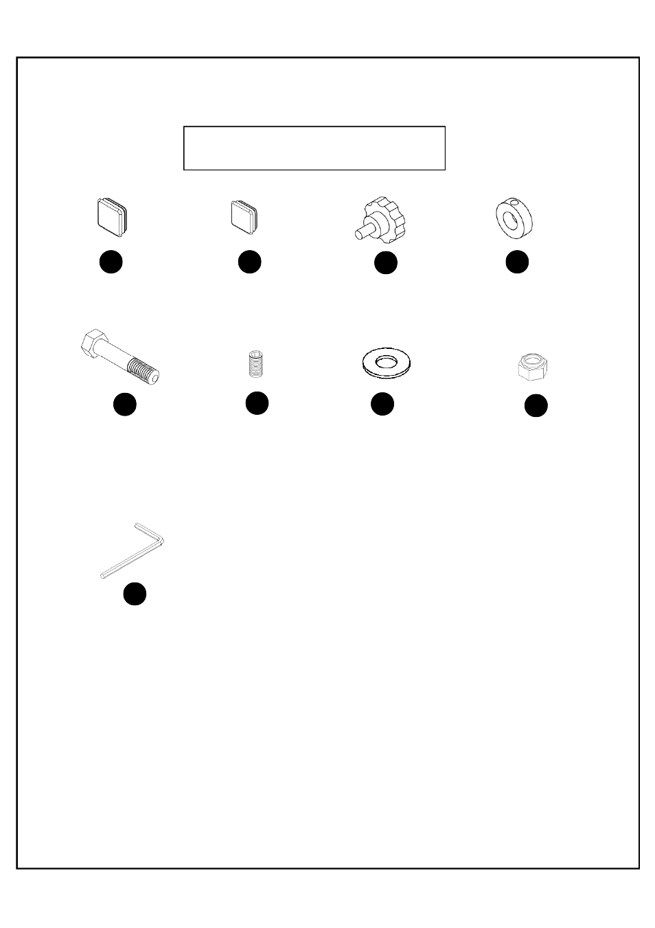 Hardware, For your safety read all instructions carefully | Deltech Fitness DF106- Deluxe Leg Developer User Manual | Page 3 / 8