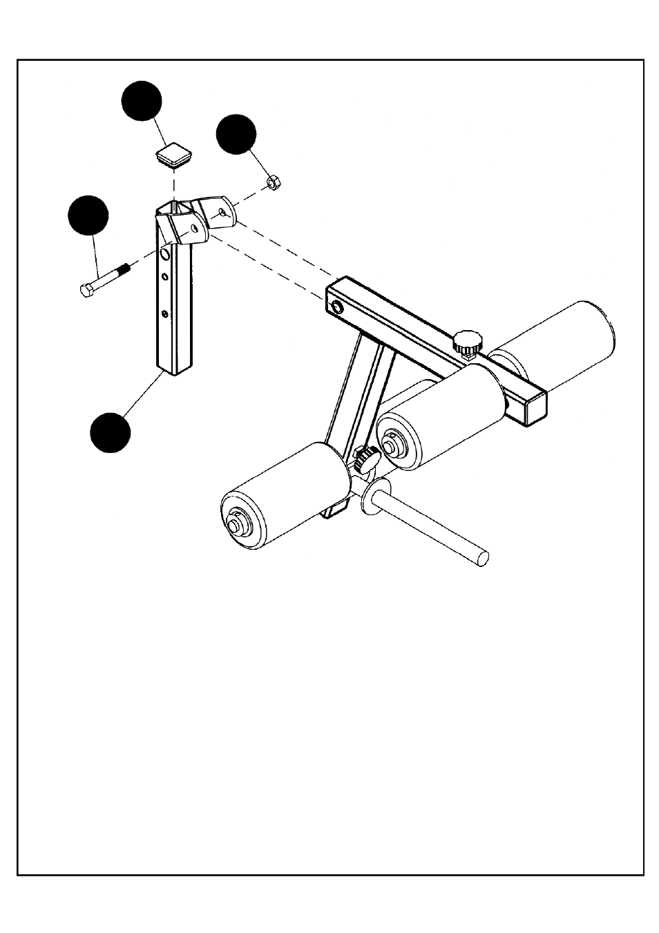 Deltech Fitness DF106- Deluxe Leg Developer User Manual | Page 6 / 8