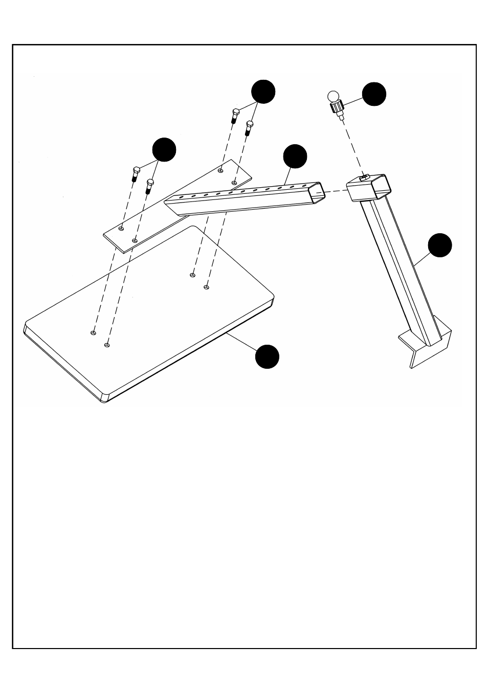 Deltech Fitness DF105- Preacher Curl Attachment User Manual | Page 3 / 4