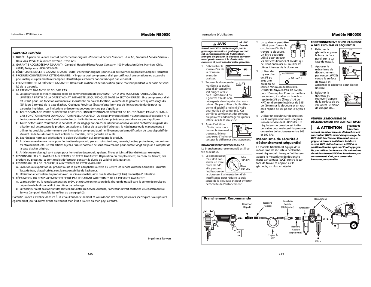 Campbell Hausfeld NB0030 User Manual | Page 15 / 18