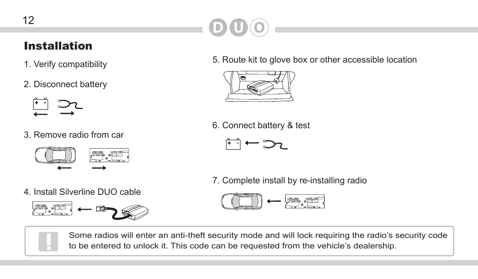 DICE Electronics DOU Honda User Manual | Page 12 / 40