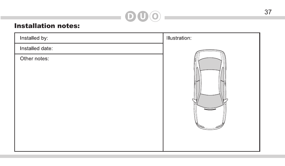 DICE Electronics DOU Honda User Manual | Page 37 / 40