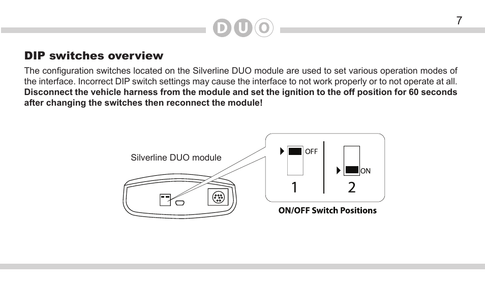 DICE Electronics DOU Honda User Manual | Page 7 / 40