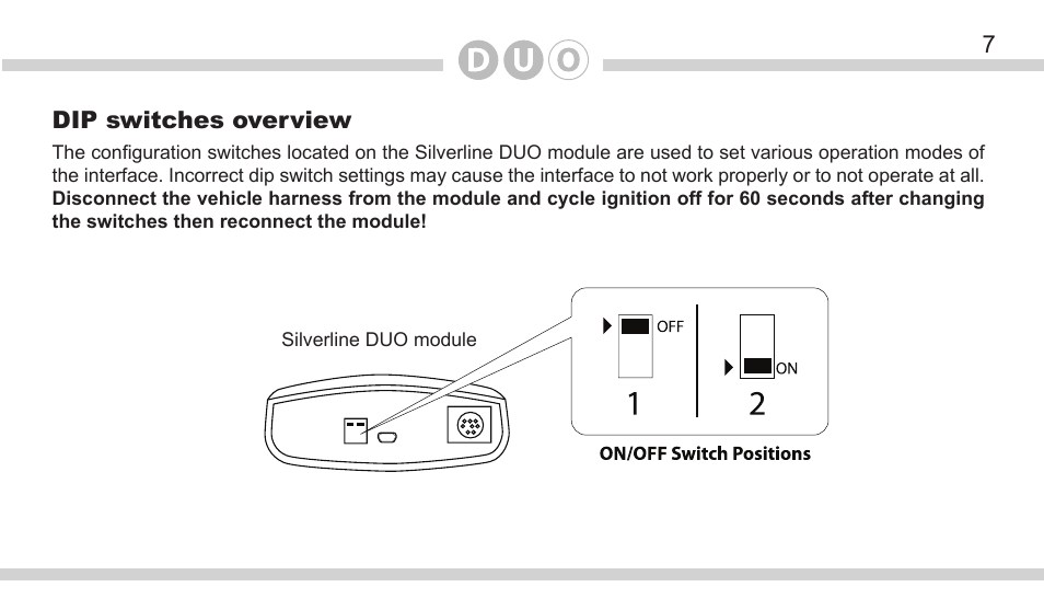 DICE Electronics DOU Mazda User Manual | Page 7 / 32