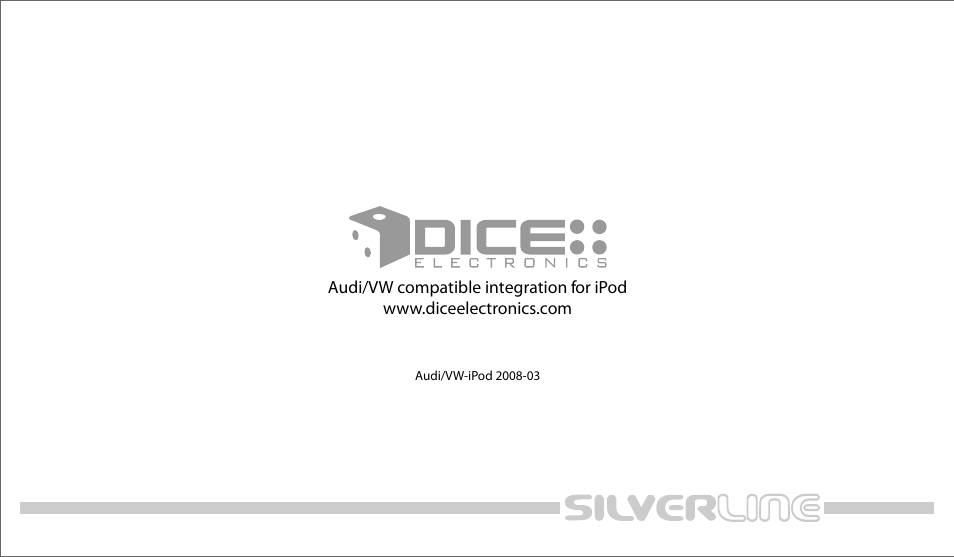 DICE Electronics DICE interface for iPod Volkswagen User Manual | Page 36 / 36
