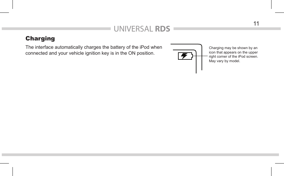 Universal rds | DICE Electronics Universal RDS User Manual | Page 11 / 20