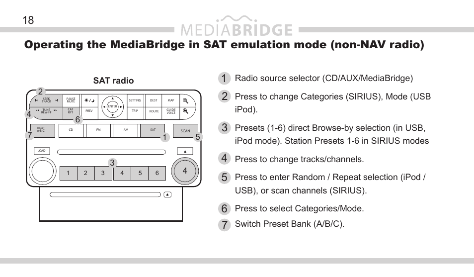 DICE Electronics MediaBridge MB-1500 Nissan User Manual | Page 18 / 40