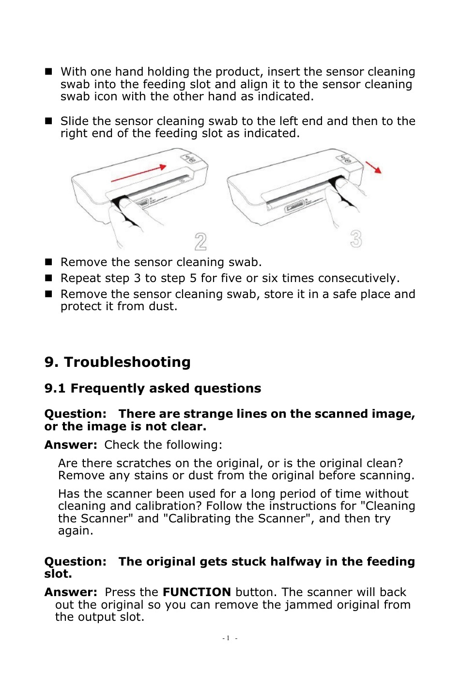 Troubleshooting | Digiframe DF-SC5701 User Manual | Page 19 / 24