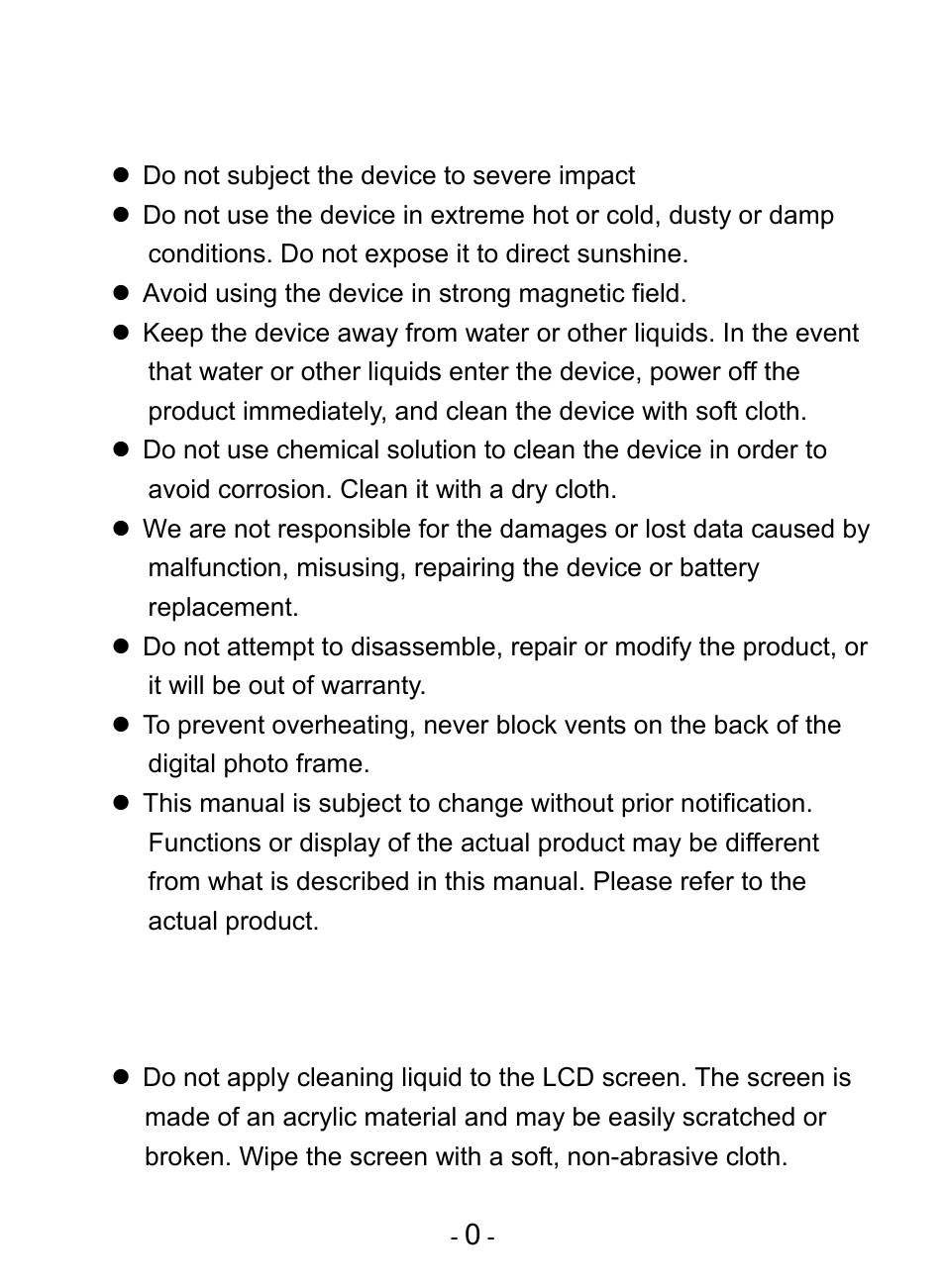 Digiframe DF-F7009b User Manual | Page 2 / 15