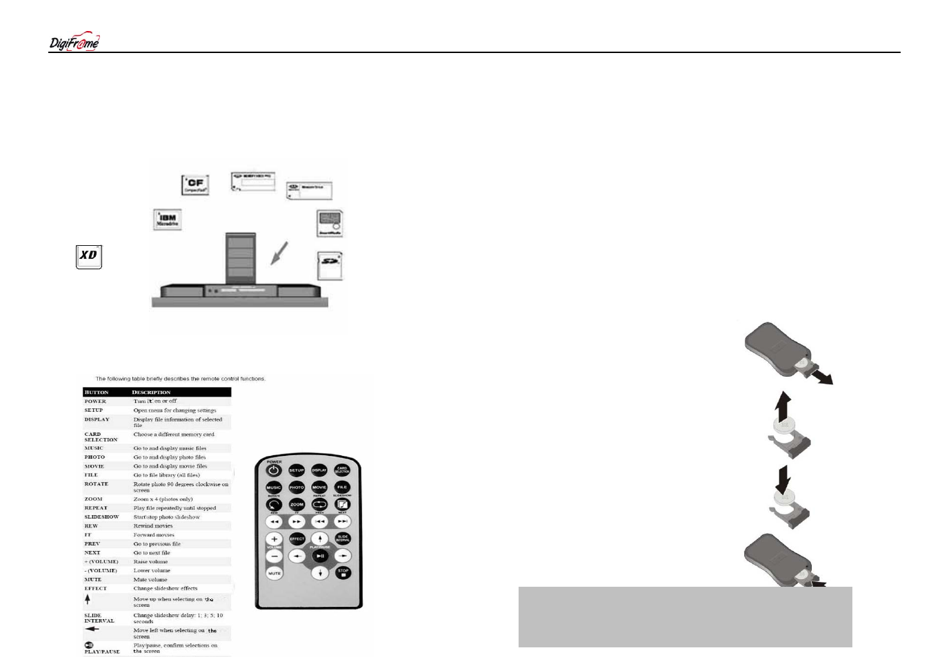 Digiframe DF-F1045s User Manual | Page 3 / 17