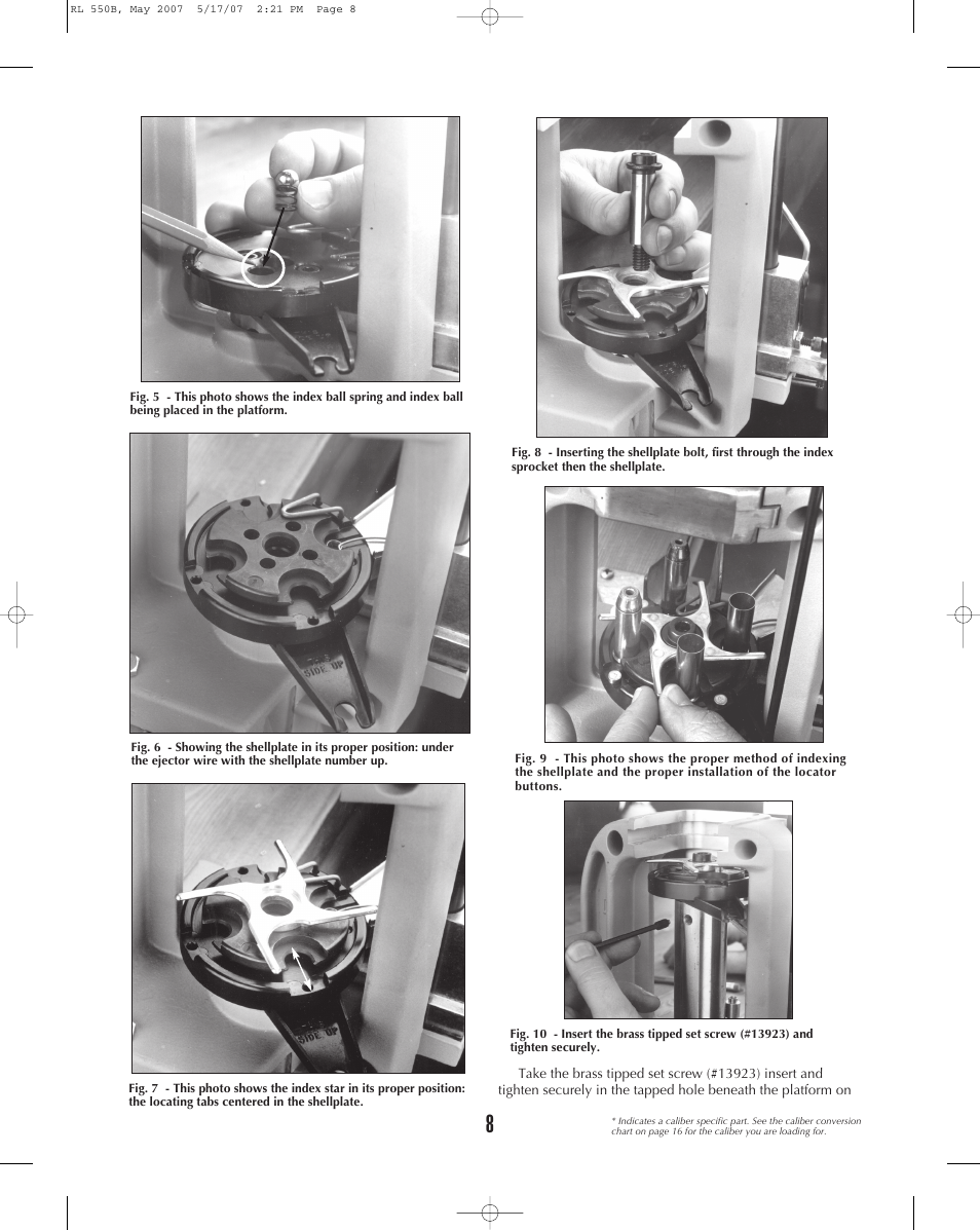 Dillon Precision RL 550B User Manual | Page 8 / 20