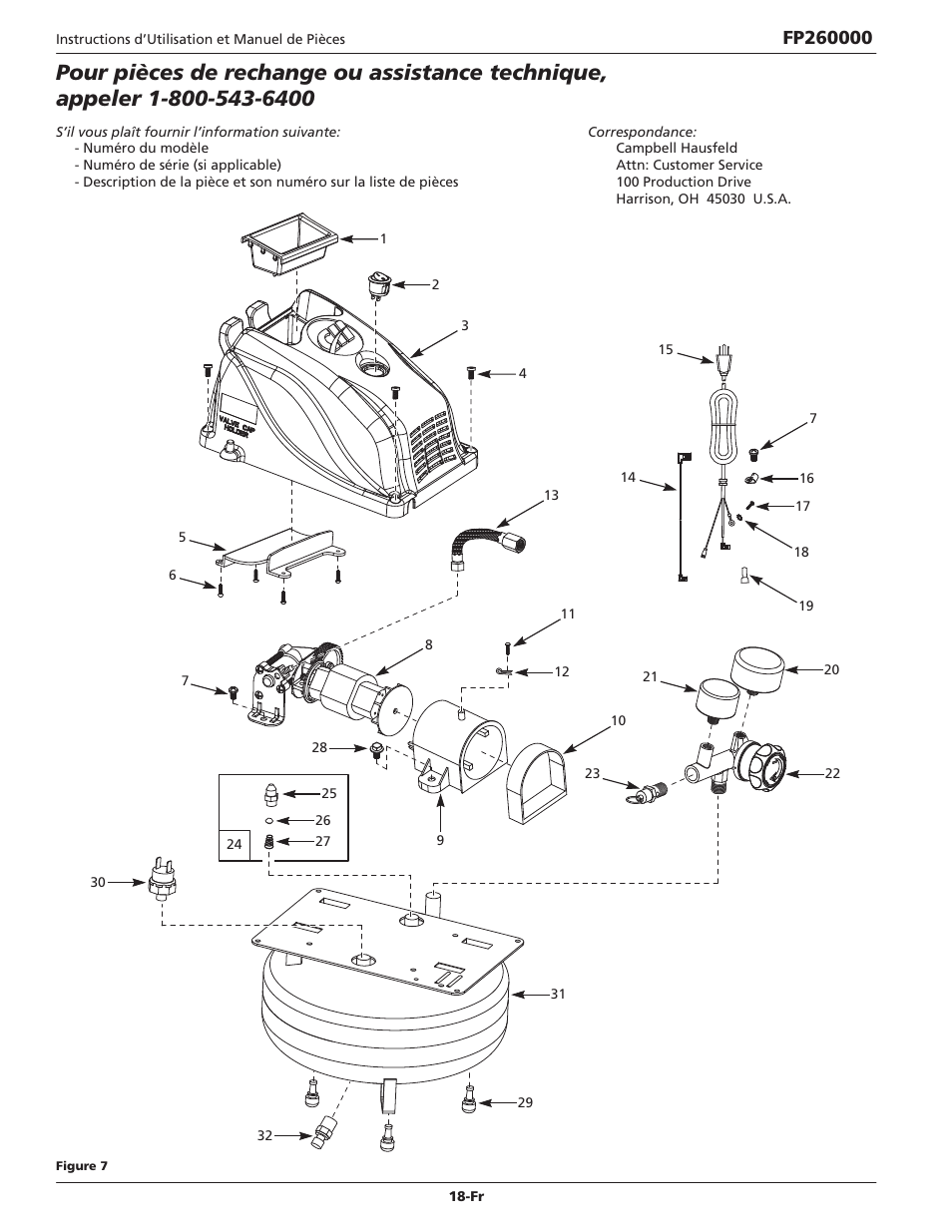 Campbell Hausfeld IN632700AV User Manual | Page 18 / 32