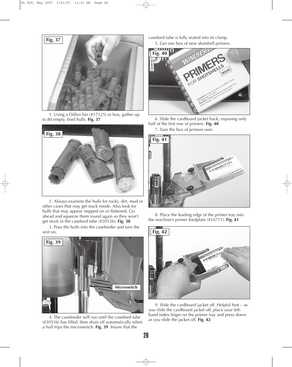 Dillon Precision SL 900 User Manual | Page 26 / 50