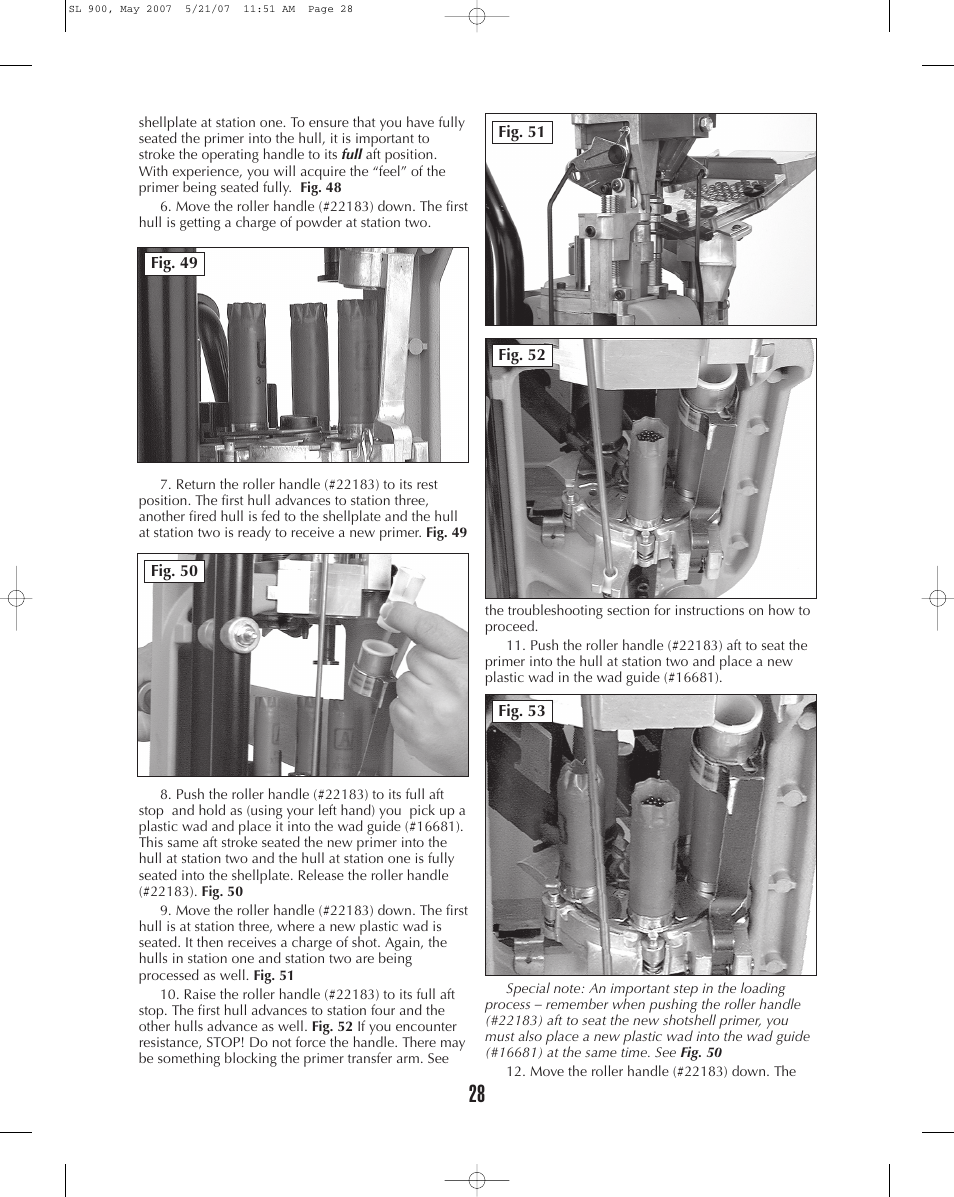 Dillon Precision SL 900 User Manual | Page 28 / 50