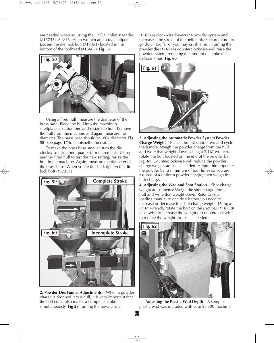 Dillon Precision SL 900 User Manual | Page 30 / 50
