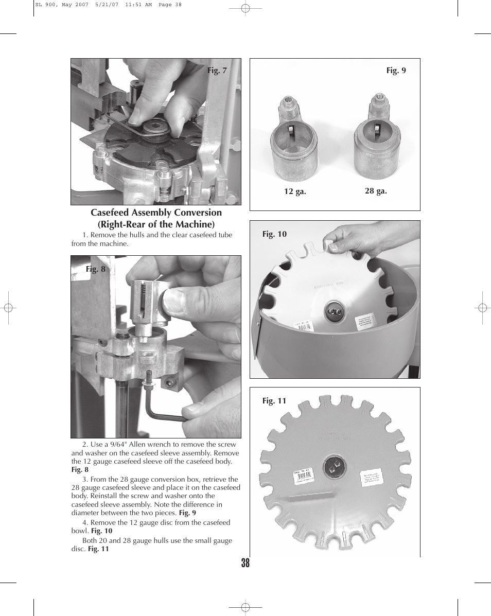 Dillon Precision SL 900 User Manual | Page 38 / 50
