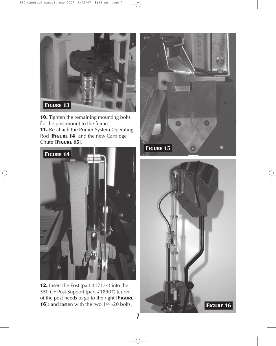 Dillon Precision RL 550 Casefeed User Manual | Page 7 / 17