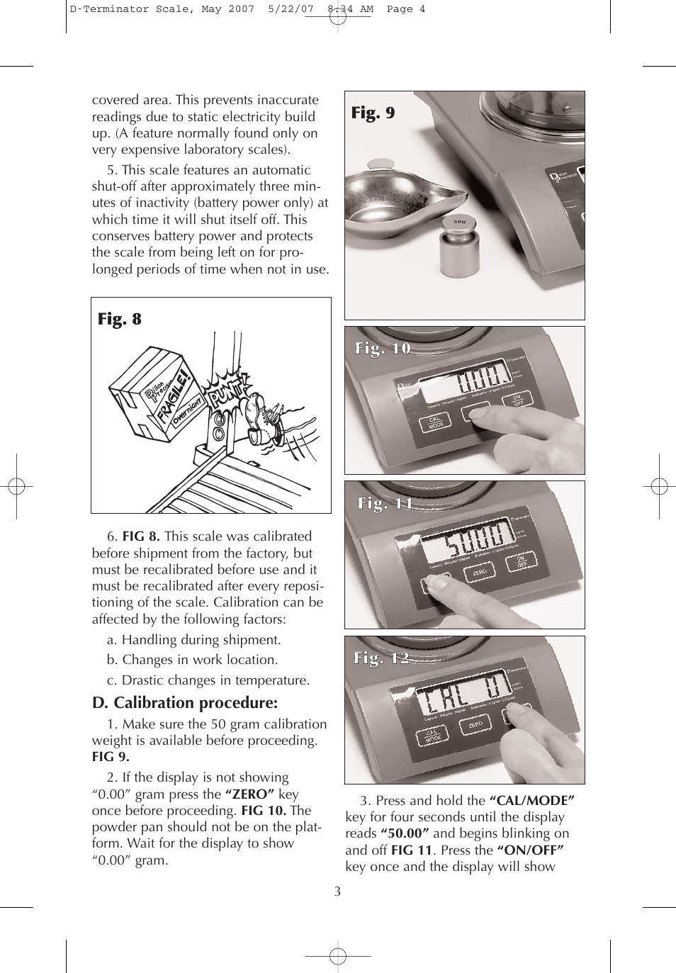 Dillon Precision D-Terminator User Manual | Page 4 / 7