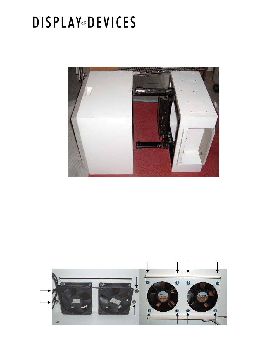 Display Devices SE-B Series Projector Sound Enclosure User Manual | Page 3 / 3