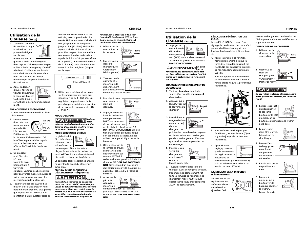 Built to last, Attention | Campbell Hausfeld CHN102 User Manual | Page 12 / 12