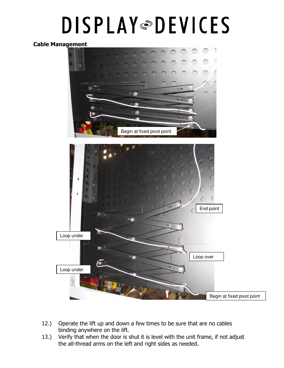 Display Devices PL-3000 Series Flat Screen Lifts Ceiling User Manual | Page 3 / 6