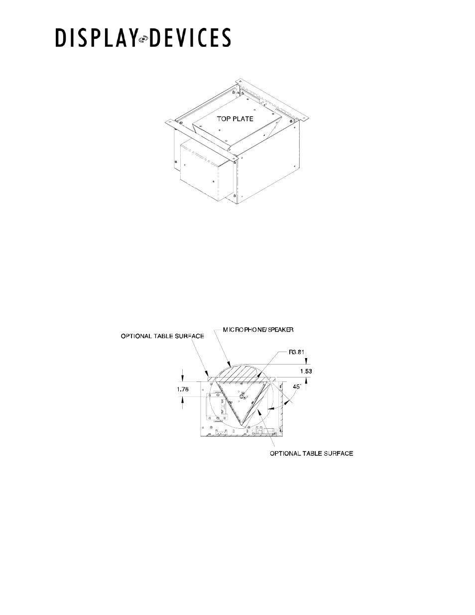 Display Devices MFD-50 Microphone Table Lift User Manual | Page 3 / 5