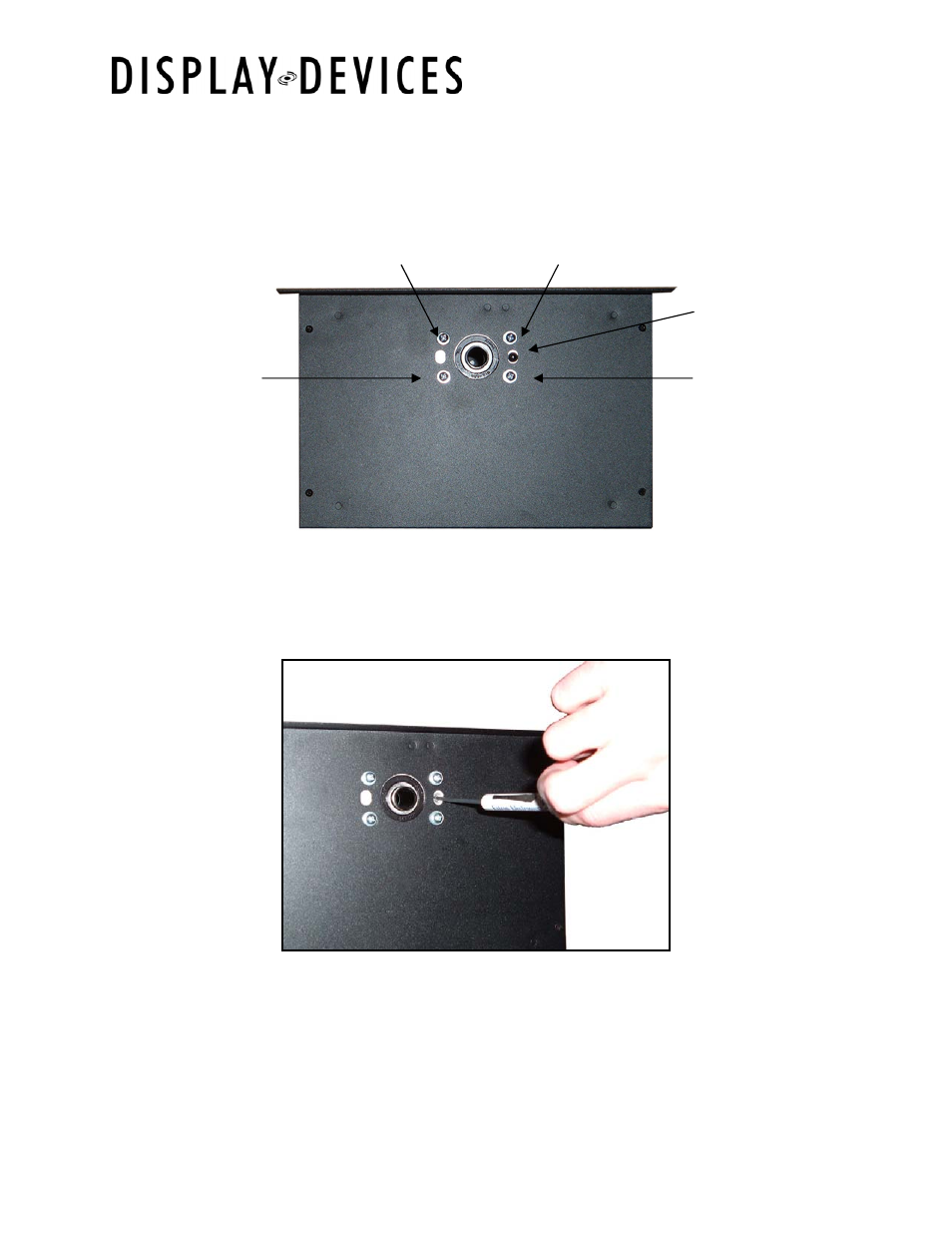 Display Devices MFD-50 Microphone Table Lift User Manual | Page 4 / 5