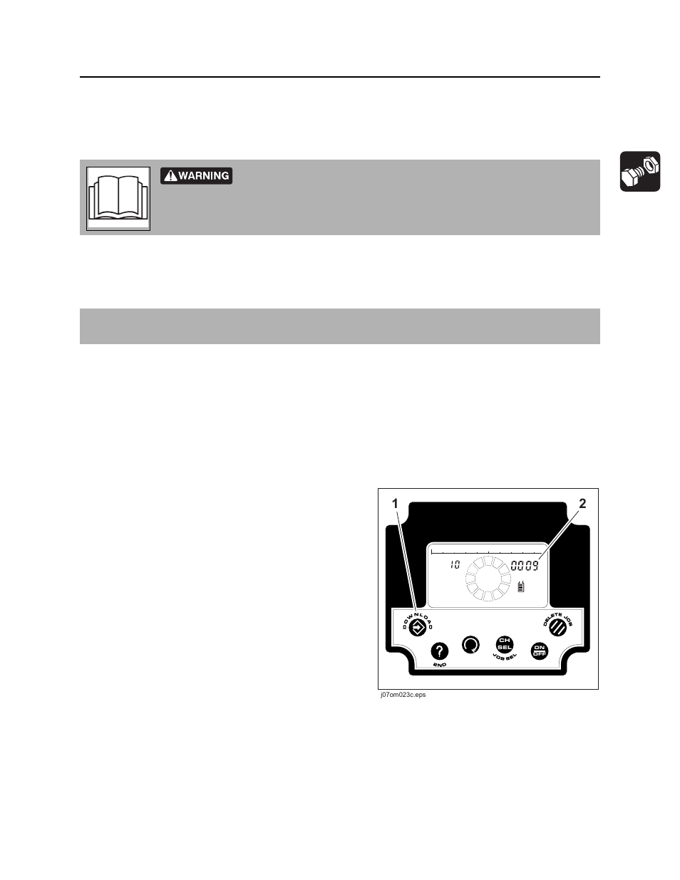 Tracker control, Overview, Operation | Jt5 operator’s manual | Ditch Witch JT5 User Manual | Page 108 / 161