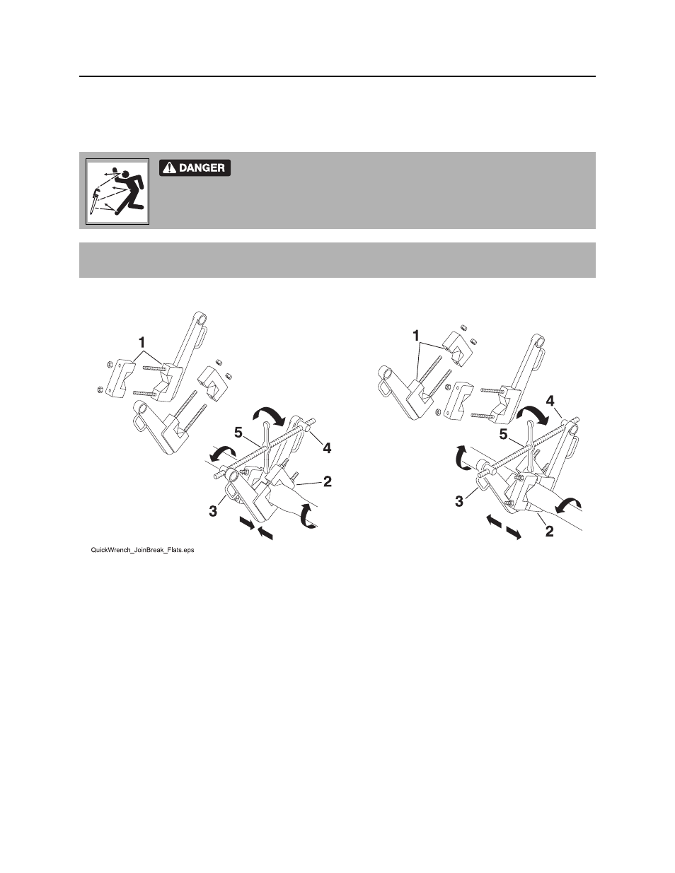 Quick wrench, Jt922 operator’s manual | Ditch Witch JT922 User Manual | Page 115 / 159