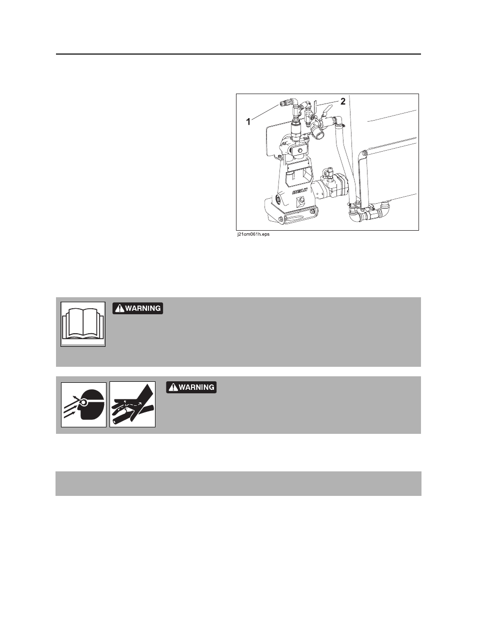 Rinse equipment, Using optional washwand | Ditch Witch JT922 User Manual | Page 125 / 159
