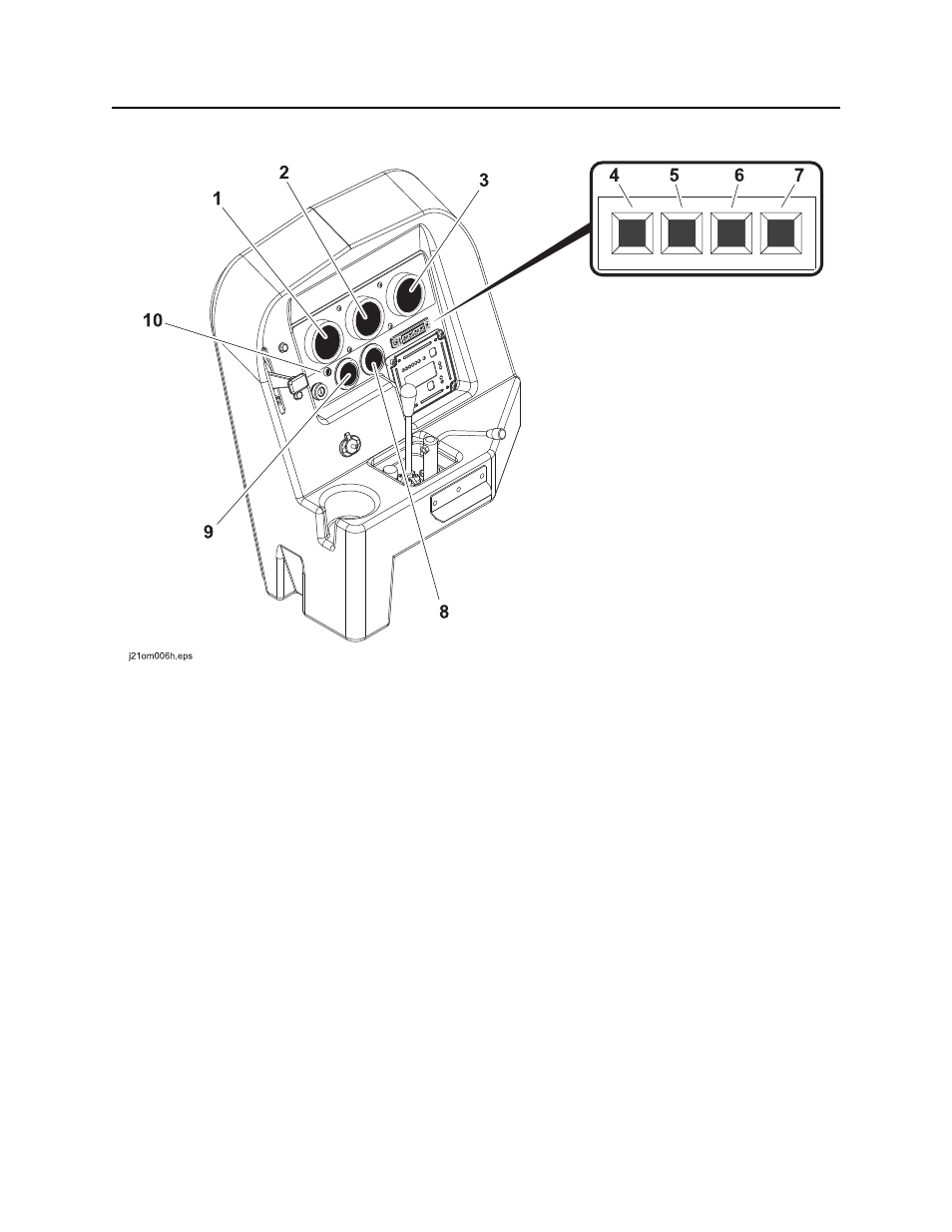 Gauge cluster, Jt922 operator’s manual | Ditch Witch JT922 User Manual | Page 27 / 159