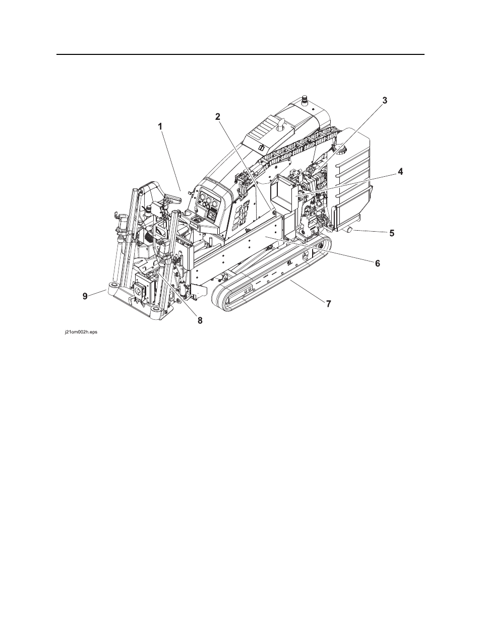 Unit components, Jt922 operator’s manual | Ditch Witch JT922 User Manual | Page 5 / 159