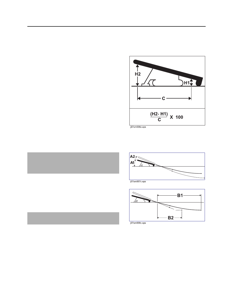 Entry pitch, Minimum setback, Manual | Ditch Witch JT922 User Manual | Page 61 / 159