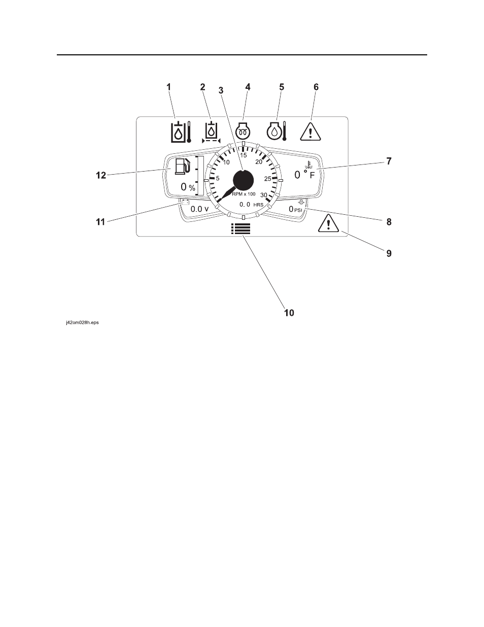 Engine display, Jt9 operator’s manual | Ditch Witch JT9 User Manual | Page 29 / 165