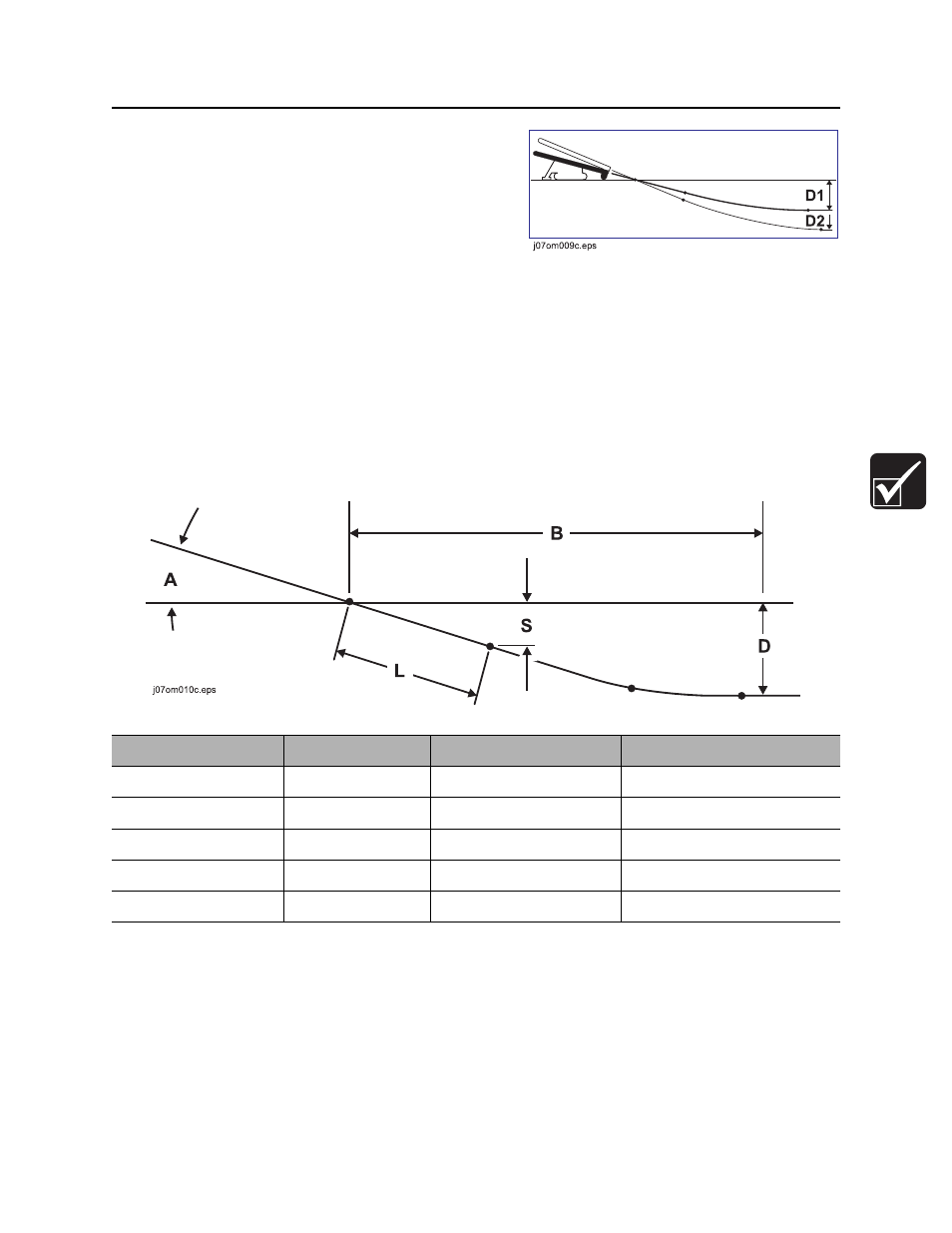 Minimum depth, Bore path calculator, Jt9 operator’s manual | Ditch Witch JT9 User Manual | Page 58 / 165