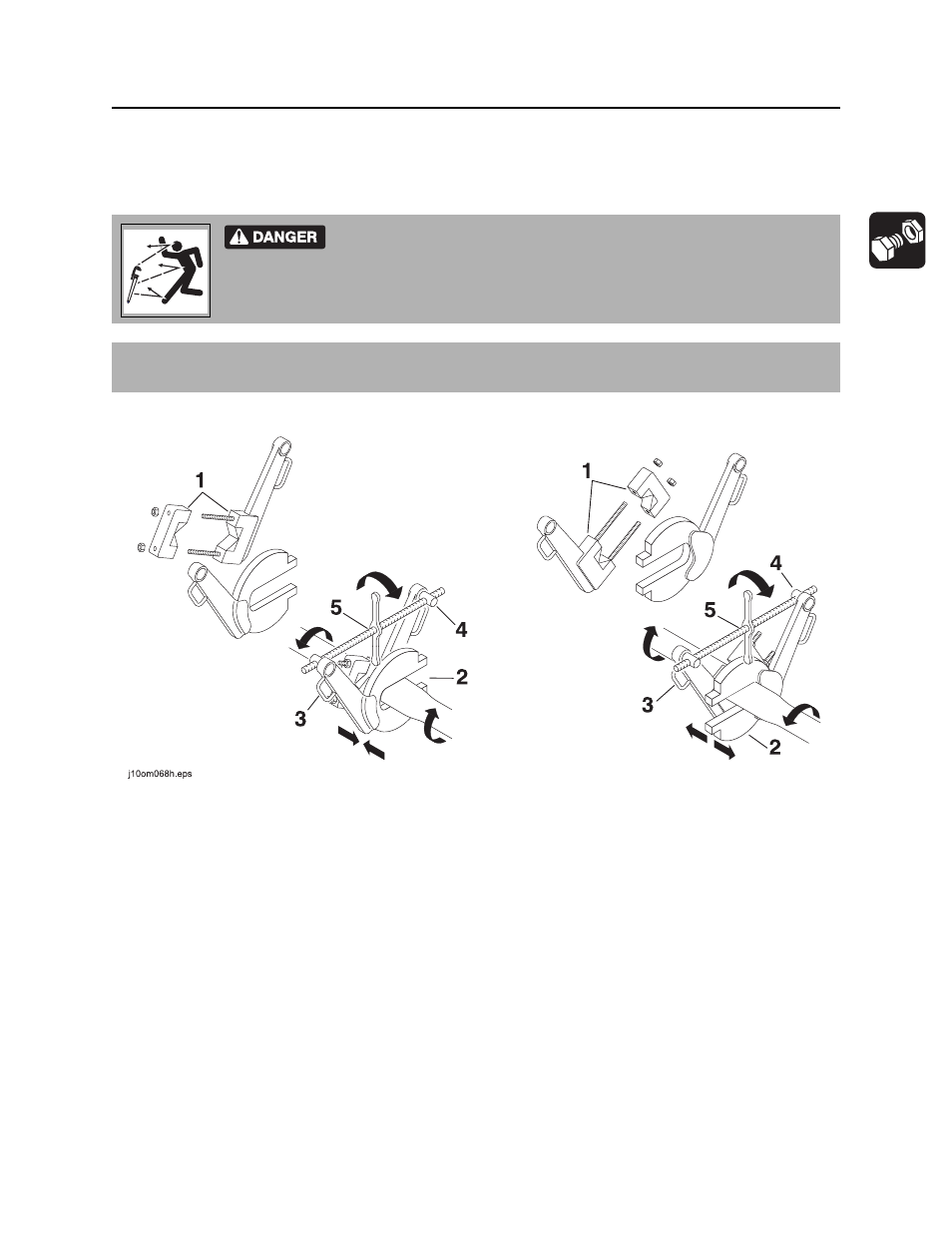 Quick wrench, Jt20 operator’s manual | Ditch Witch JT20 User Manual | Page 132 / 195