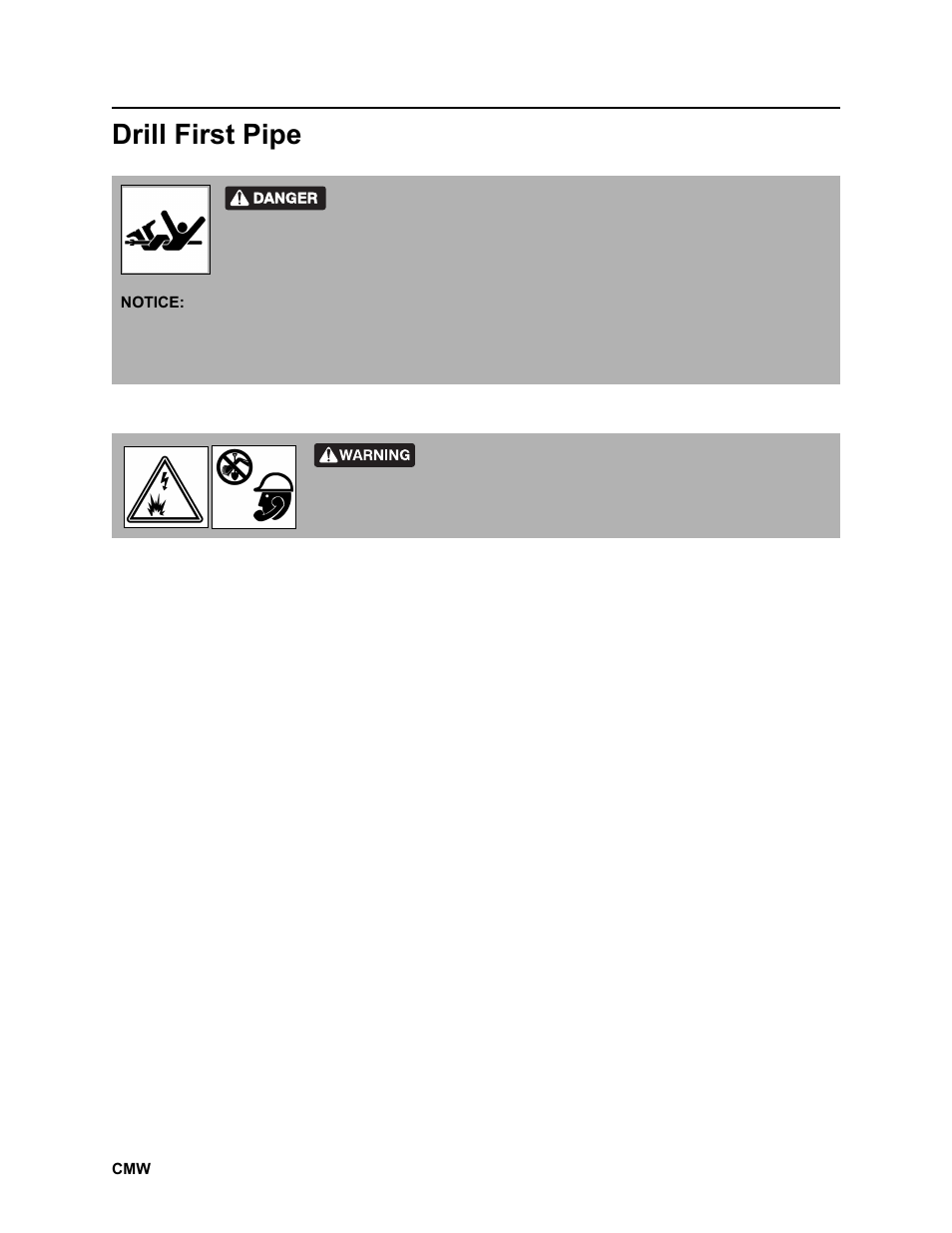 Drill first pipe | Ditch Witch JT2020 User Manual | Page 101 / 203