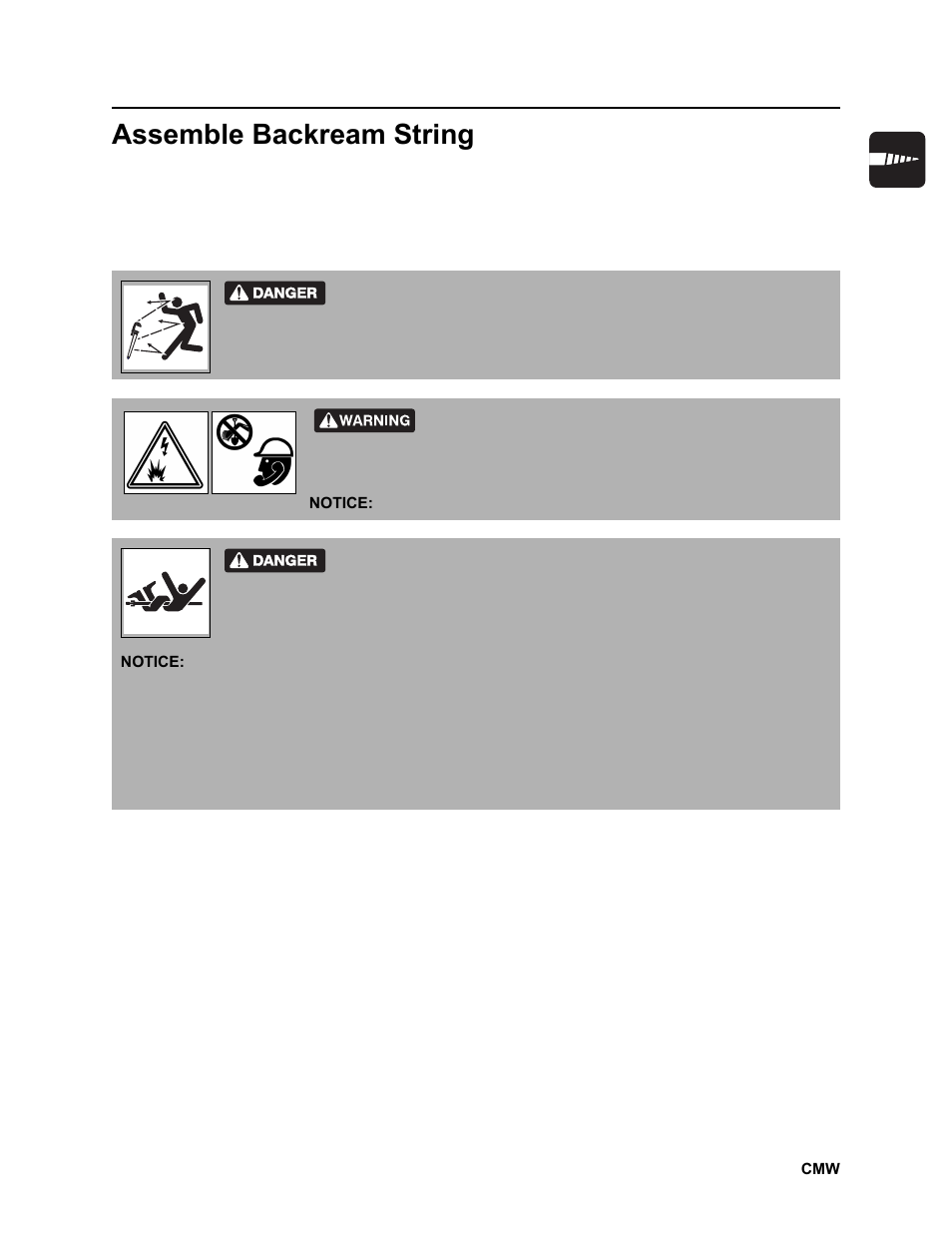 Assemble backream string | Ditch Witch JT2020 User Manual | Page 108 / 203