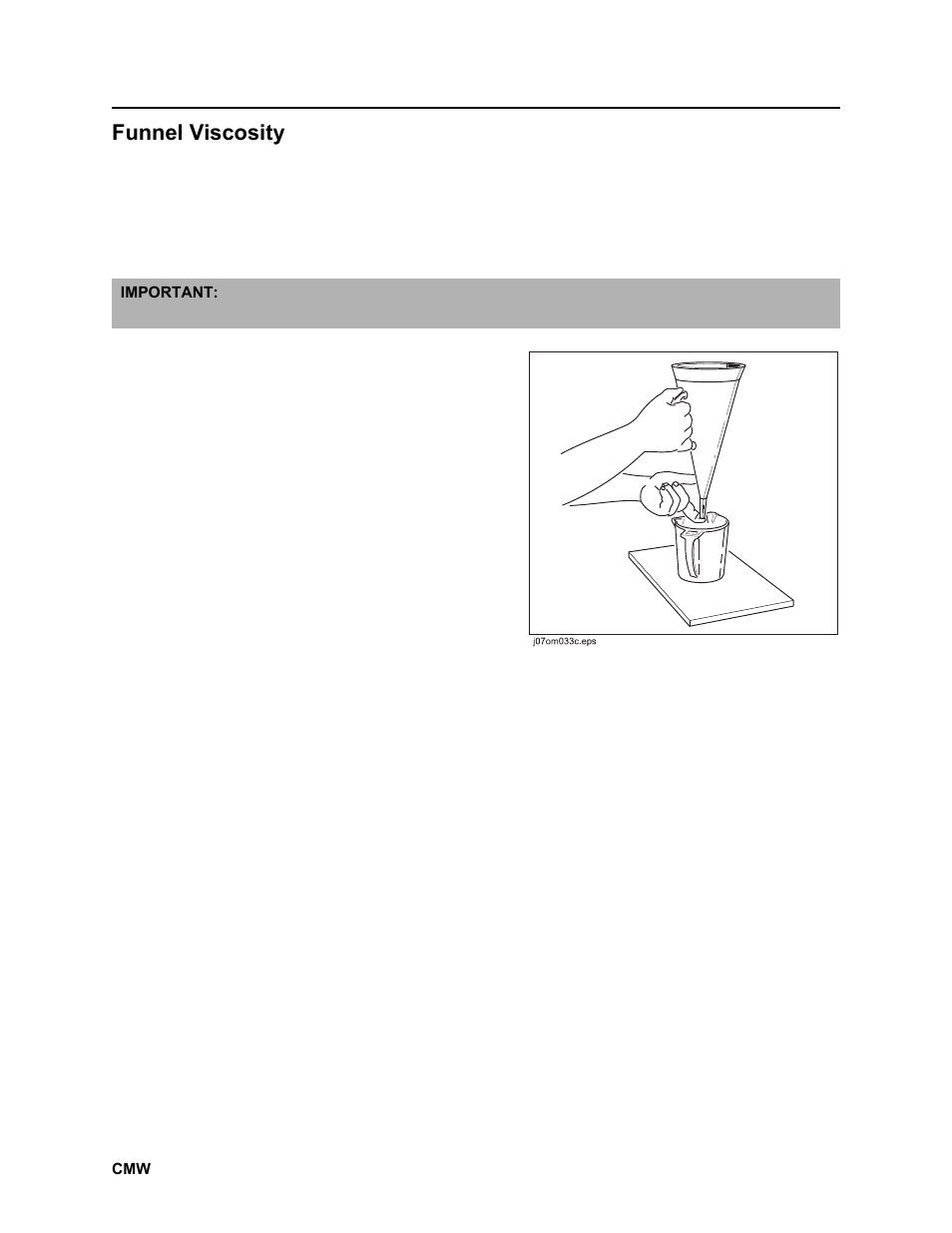 Funnel viscosity | Ditch Witch JT2020 User Manual | Page 127 / 203