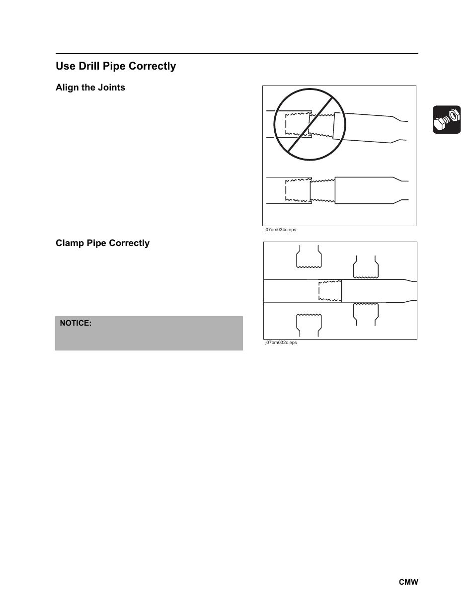 Use drill pipe correctly | Ditch Witch JT2020 User Manual | Page 140 / 203