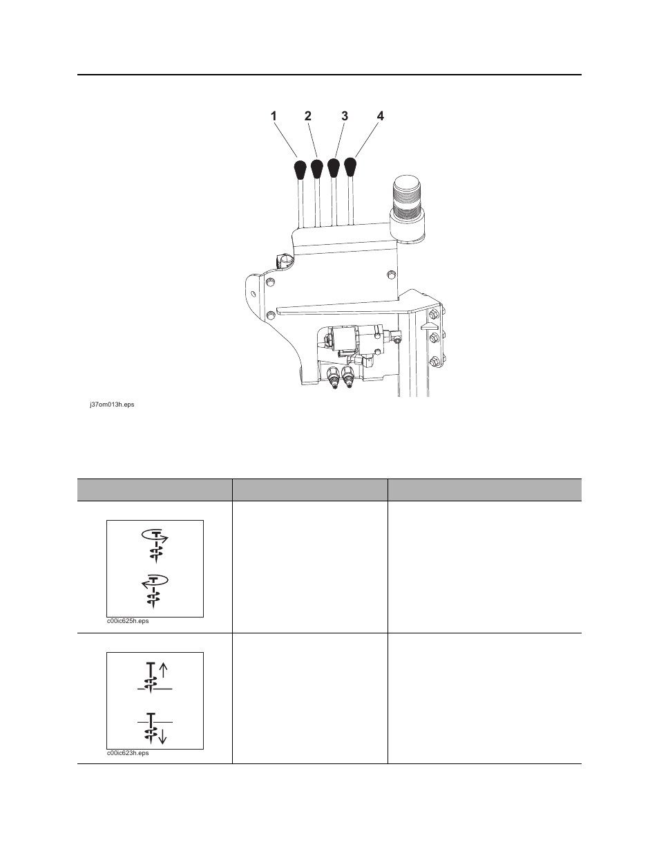 Anchoring system console, Jt25 operator’s manual | Ditch Witch JT25 User Manual | Page 41 / 203