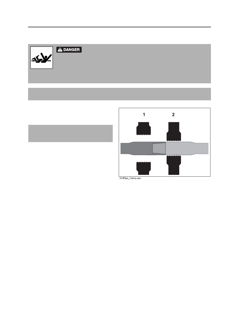 Clamp pipe, Jt30 /jt30 all terrain operator’s manual | Ditch Witch JT30AT User Manual | Page 105 / 245