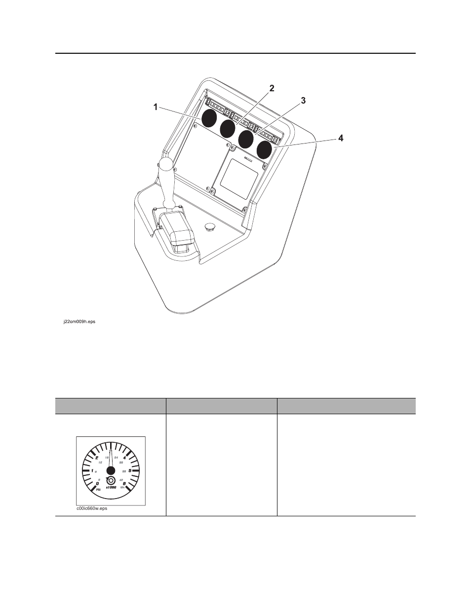 Gauges, Jt30 /jt30 all terrain operator’s manual, Right control console | Controls - 47 | Ditch Witch JT30AT User Manual | Page 47 / 245